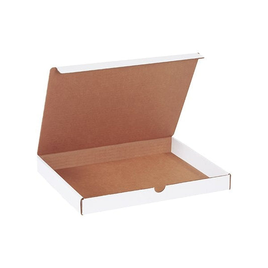 12 1/8 x 9-1/4 x 1-1/4'' White Literature Mailers, 50PK