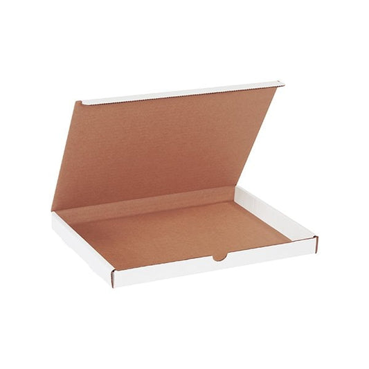 12 1/8 x 9-1/4 x 1'' White Literature Mailers, 50PK