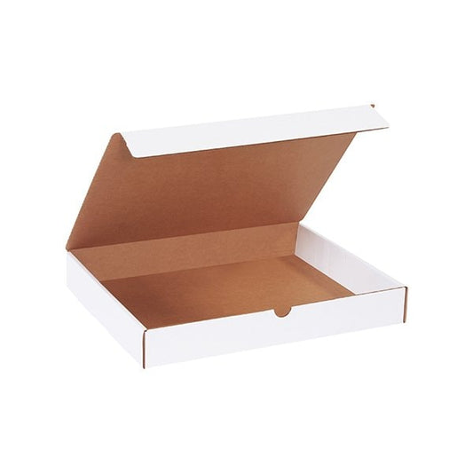 14-1/4 x 11-1/4 x 2'' White Literature Mailers, 50PK