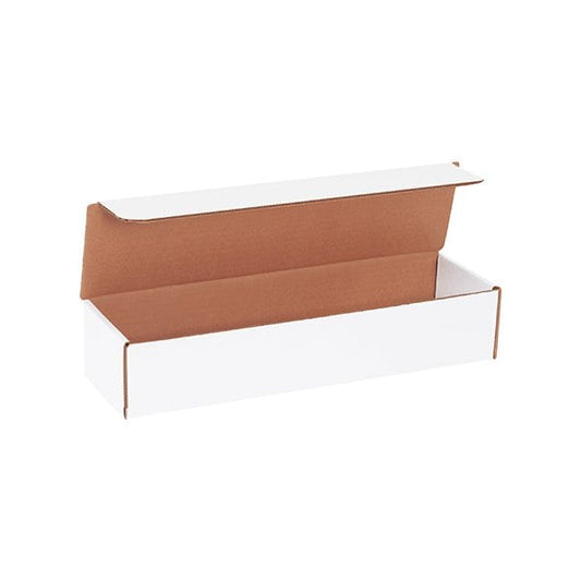 14 x 3-3/4 x 2-3/4'' White Literature Mailers, 50PK
