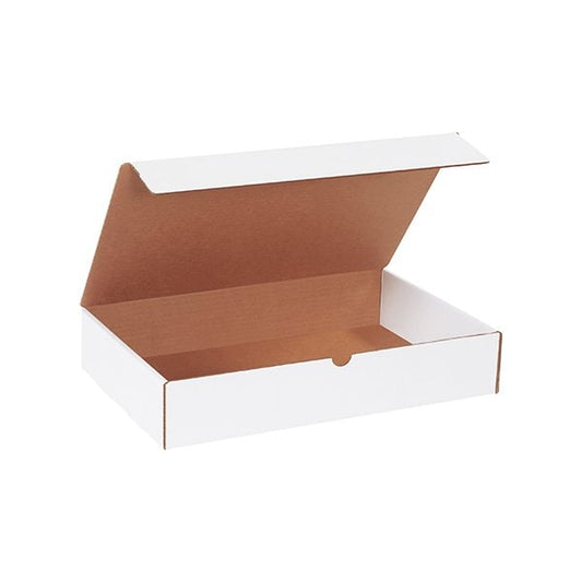 16 x 10 x 3'' White Literature Mailers, 50PK