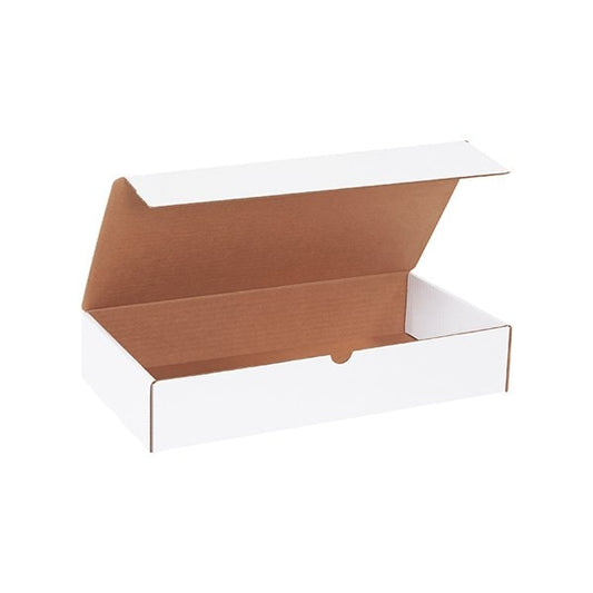 16 x 8 x 3'' White Literature Mailers, 50PK