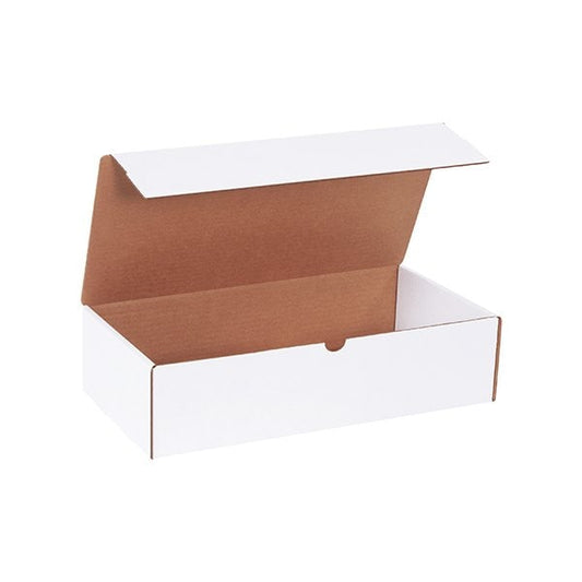 16 x 8 x 4'' White Literature Mailers, 50PK