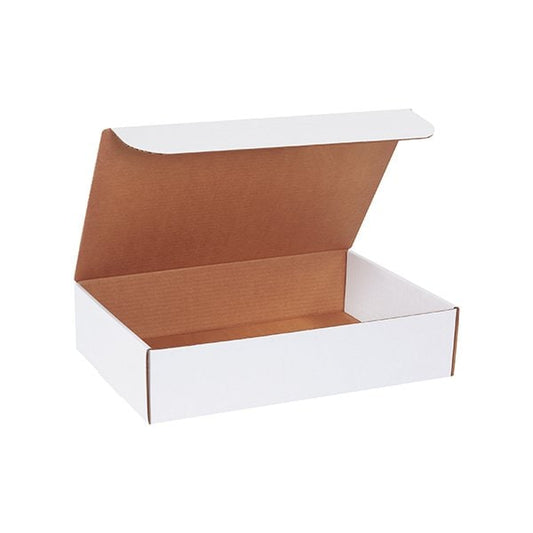 17-1/4 x 11-1/4 x 4'' White Literature Mailers, 25PK