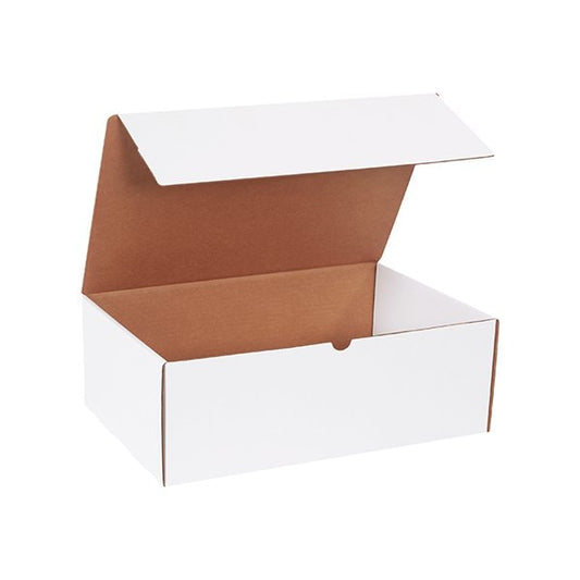 17-1/4 x 11-1/4 x 6'' White Literature Mailers, 25PK