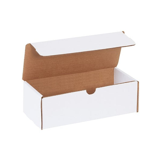 9 x 4 x 3'' White Literature Mailers, 50PK