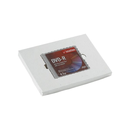 10-1/4 x 12-11/16'' White CD Inserts, 50PK