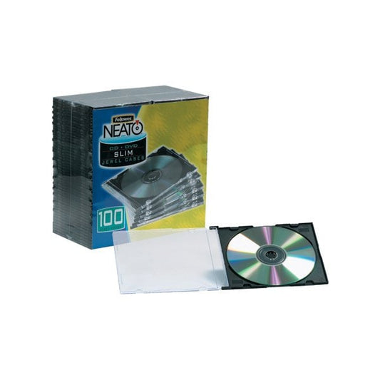 Slim Line CD Jewel Cases, 200PK