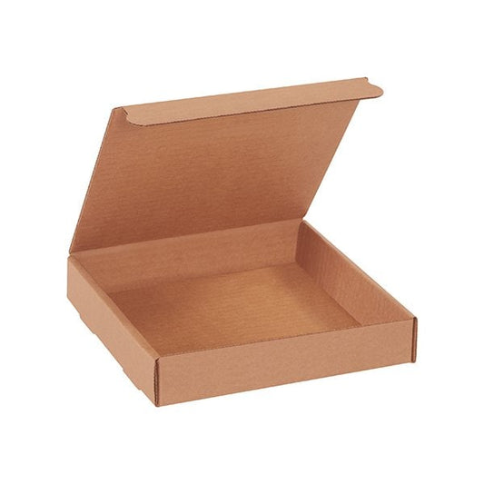 7-3/8 x 7-3/8 x 1-3/8'' Kraft Literature Mailers, 50PK