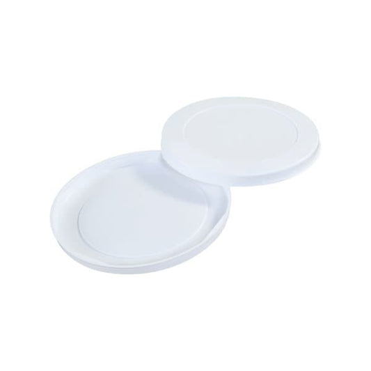 8'' Plastic End Caps, 100PK