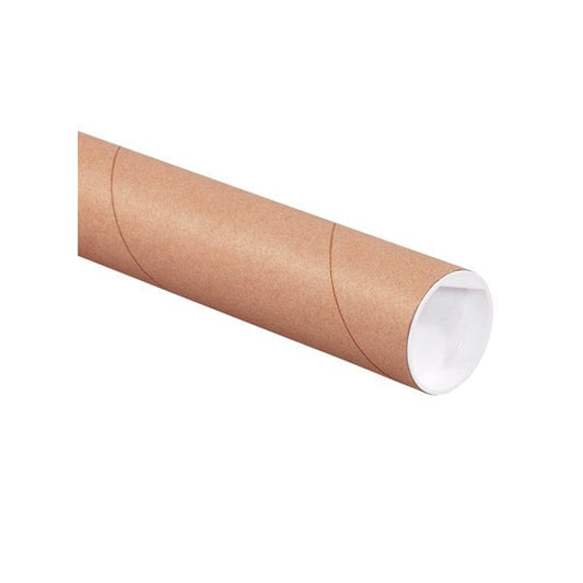 2 x 30'' Kraft Tubes with Caps, 6PK
