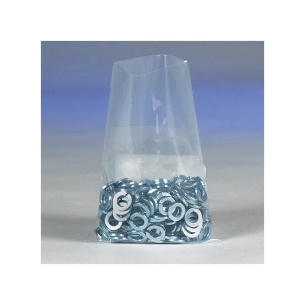 2 x 9'' - 4 Mil Flat Poly Bags, 1000PK