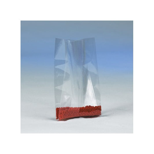 12 x 10 x 24'' - 3 Mil Gusseted Poly Bags, 250PK