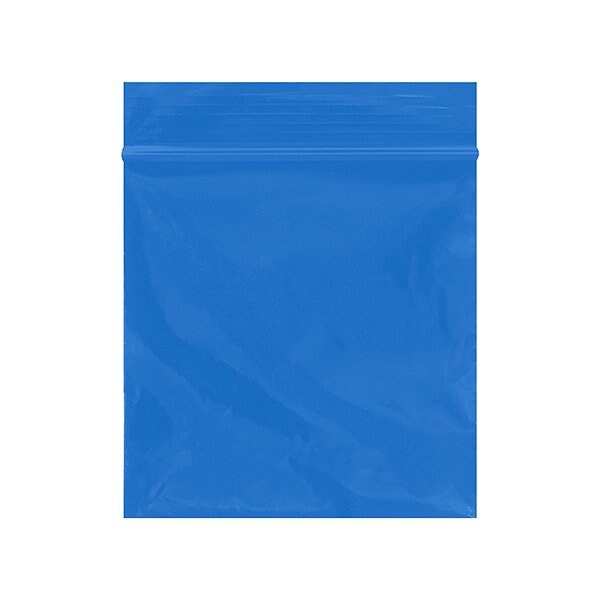 3 x 3'' - 2 Mil Blue Reclosable Poly Bags, 1000PK