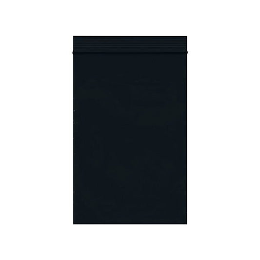 4 x 6'' - 2 Mil Black Reclosable Poly Bags, 1000PK