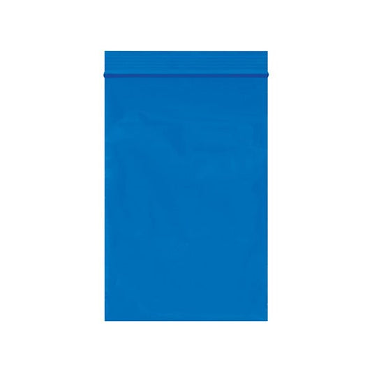 4 x 6'' - 2 Mil Blue Reclosable Poly Bags, 1000PK