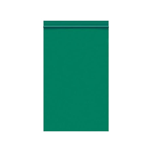 5 x 8'' - 2 Mil Green Reclosable Poly Bags, 1000PK
