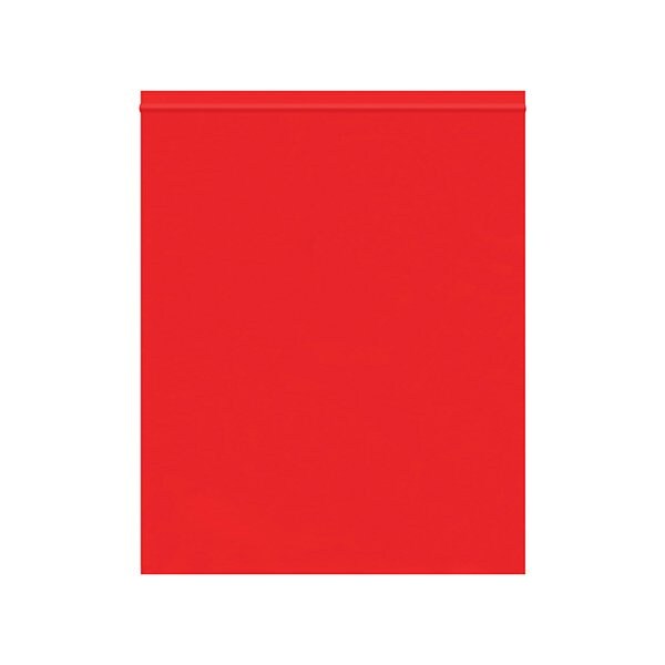 10 x 12'' - 2 Mil Red Reclosable Poly Bags, 1000PK