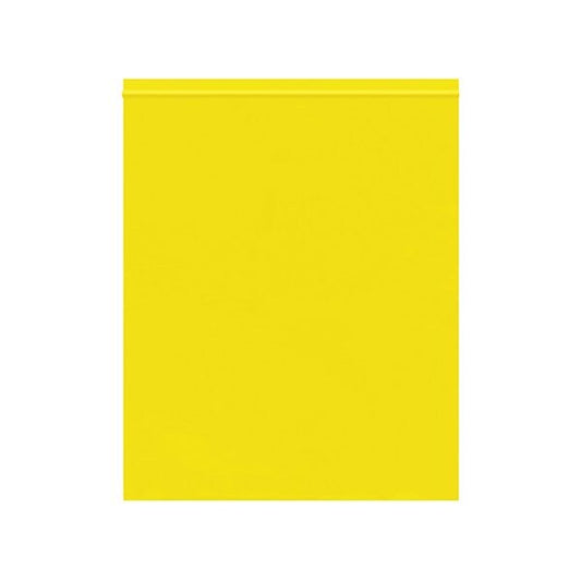 10 x 12'' - 2 Mil Yellow Reclosable Poly Bags, 1000PK