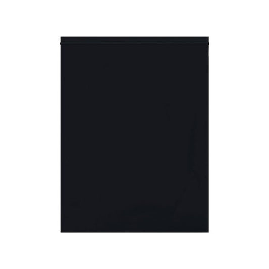 12 x 15'' - 2 Mil Black Reclosable Poly Bags, 1000PK