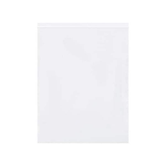 12 x 15'' - 2 Mil White Reclosable Poly Bags, 1000PK