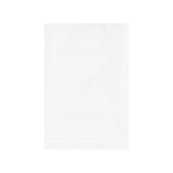4 x 6'' - 2 Mil White Flat Poly Bags, 1000PK