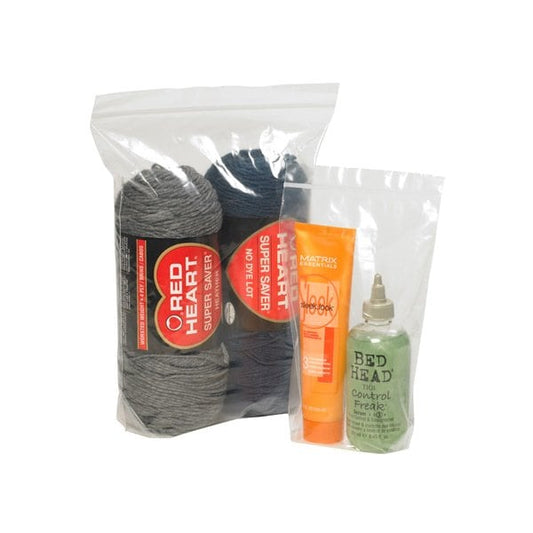 9 x 2 x 12'' - 2 Mil Gusseted Reclosable Poly Bags, 1000PK