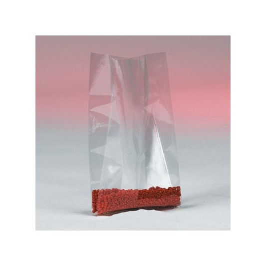 12 x 8 x 24'' - 4 Mil Gusseted Poly Bags, 250PK