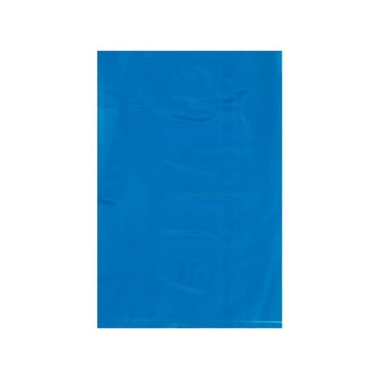 6 x 9'' - 2 Mil Blue Flat Poly Bags, 1000PK
