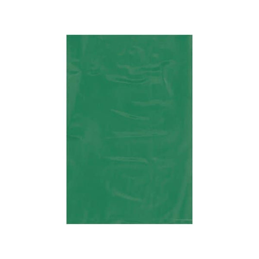 6 x 9'' - 2 Mil Green Flat Poly Bags, 1000PK