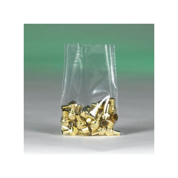 1 x 2'' - 2 Mil Flat Poly Bags, 1000PK