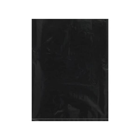 9 x 12'' - 2 Mil Black Flat Poly Bags, 1000PK