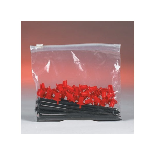 4 x 6'' - 3 Mil Slide-Seal Reclosable Poly Bags, 100PK