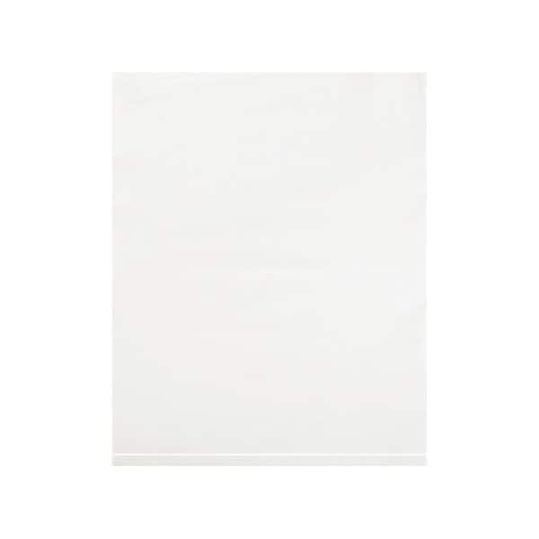 8 x 10'' - 2 Mil White Flat Poly Bags, 1000PK