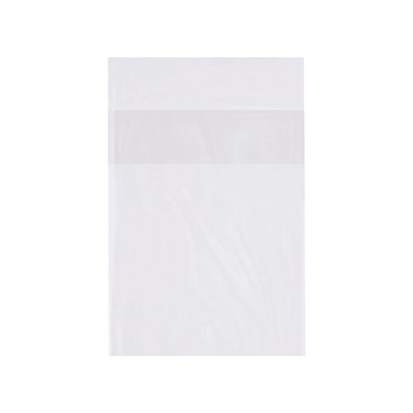 8 x 10'' - 2 Mil Flap Lock Poly Bags, 1000PK