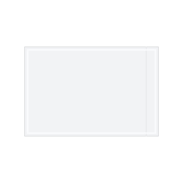 3 x 4-1/2'' ''Clear Face'' Document Envelopes, 1000PK