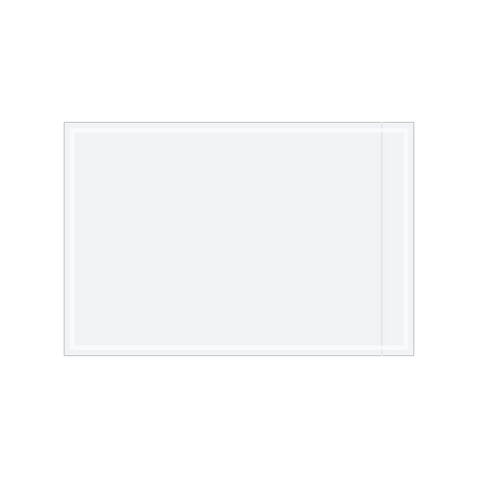 3 x 4-1/2'' ''Clear Face'' Document Envelopes, 1000PK