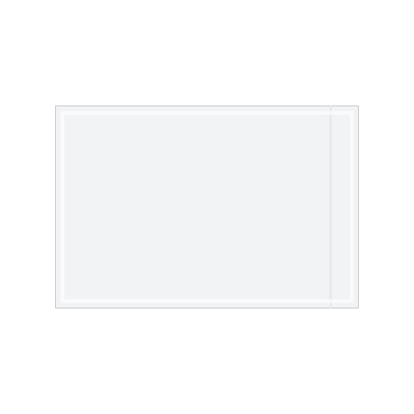6 x 9'' ''Clear Face'' Document Envelopes, 1000PK