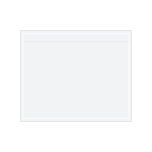 5-1/2 x 4-1/2'' ''Clear Face'' Document Envelopes, 1000PK