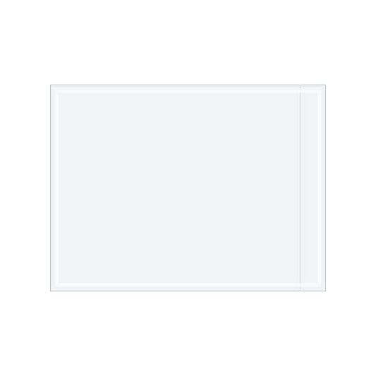 4-1/2 x 6'' ''Clear Face'' Document Envelopes, 1000PK