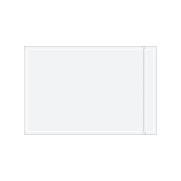 4 x 6'' Resealable ''Clear Face'' Document Envelopes, 1000PK