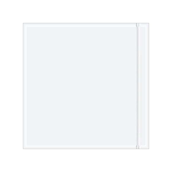6 x 6'' Resealable ''Clear Face'' Document Envelopes, 1000PK