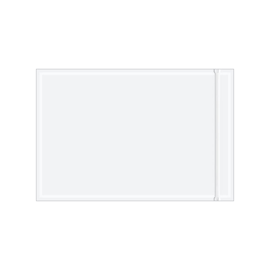 6 x 9'' Resealable ''Clear Face'' Document Envelopes, 1000PK
