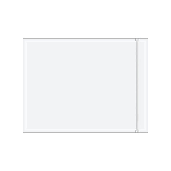 9 x 12'' Resealable ''Clear Face'' Document Envelopes, 500PK