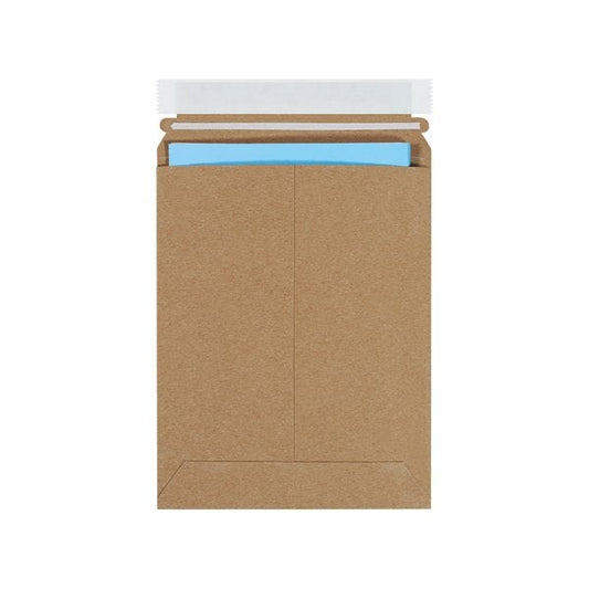 7 x 9'' Kraft Self-Seal Stayflats Plus Mailers, 100PK