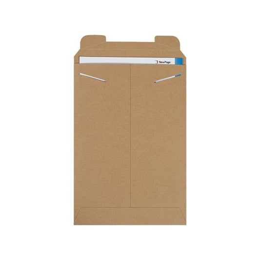 11 x 16'' Kraft Stayflats Mailers, 100PK