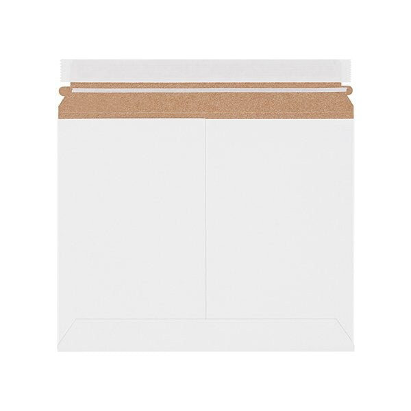 11-1/2 x 9'' White Stayflats Lite Mailers, 200PK