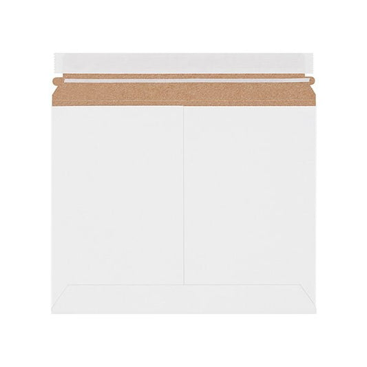 11-1/2 x 9'' White Stayflats Lite Mailers, 200PK
