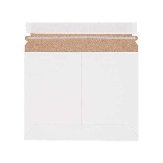 9 x 7'' White Stayflats Lite Mailers, 200PK