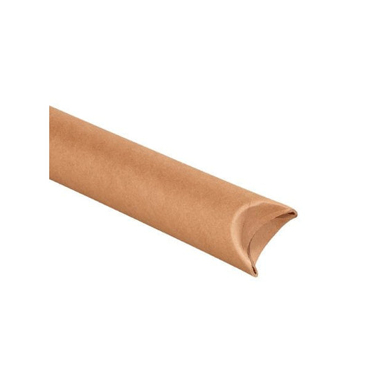 2-1/2 x 30'' Kraft Crimped End Tubes, 34PK